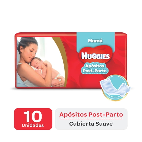 Apósitos Huggies Post Parto Mamá, 10 Un