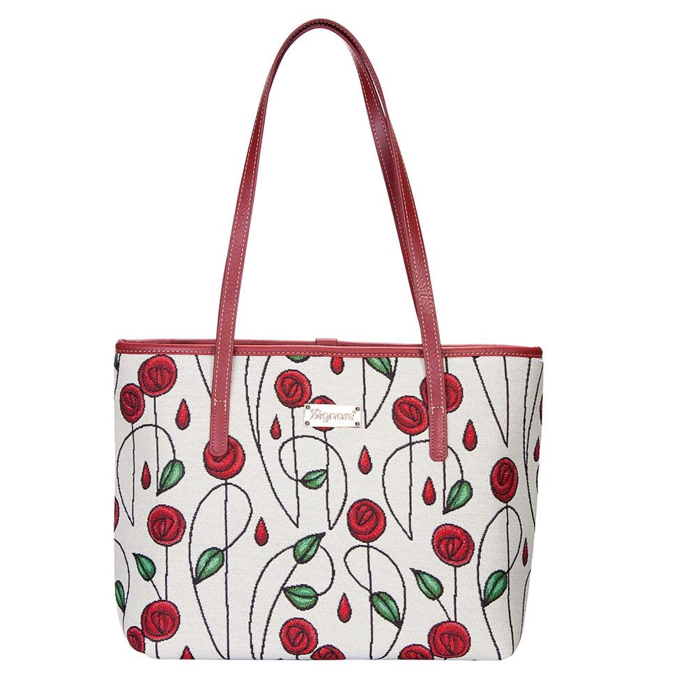 Bolso De Hombro Signare Tapestry Charles Rennie Mackintosh Rose