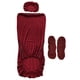 thumbnail image 4 of Fundas De Asiento De Silla De Oficina Para Silla De Juegos De Oficina Sillas Giratorias De Escritorio Para Computadora Rojo Oscuro, 4 of 5