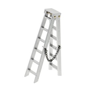 Magideal - Mini Escalera Diy 1/10, Modelo Rc, Accesorios Para Coche, Escalera Pequeña Realista, Decoración De Escaleras, Piezas Para Coche Rc Crawler, Miniescale 10 Centímetros