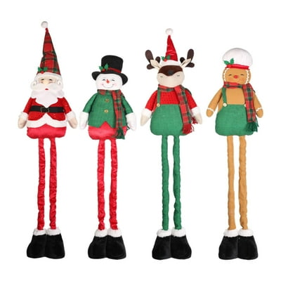 Figura Decorativa Navideña Extensible De Pie Clasica, Producto Surtido, 1 Un Holiday Time