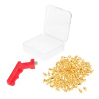 Ioensy - Reemplazo De Clavos De Acero Para Zapatos Con Llave De Clavos Para Zapatos De Pista Dorados