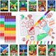 thumbnail image 1 of Minilibros para colorear BenLouis 24 Football con 24 crayones para niños, 1 of 7