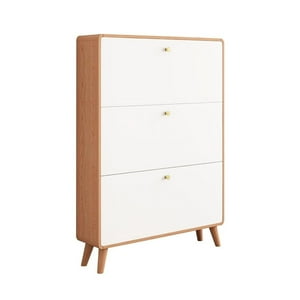 Global Latin Group - Mueble Zapatero Compacto Y Elegante Ideal Para Espacios Reducidos Blanco