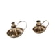 thumbnail image 4 of Candelabro Cónico De Metal De 2 Piezas Para Dormitorio, Elegante Y Resistente, Color Bronce, 4 of 5