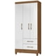thumbnail image 1 of Closét 3 Puertas 2 Cajones M-803 Blanco Natural, 1 of 4