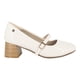 thumbnail image 1 of Zapato Tacón Bloque Lia Hueso Alquimia, 1 of 7