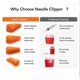 thumbnail image 4 of Cortador de puntas de aguja Dimple Maker, capacidad 3000, naranja, 4 of 6