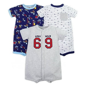 Babykids Divana - Set 3 Enteritos Abiertos - Niño 9M Carritos 69