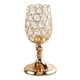thumbnail image 4 of Candelero De Cristal Candelero Votivo Dorado Para Evento De Aniversario S, 4 of 5