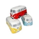 thumbnail image 2 of Alcancía cerámica autobús infantil rojo pack 3, 2 of 3