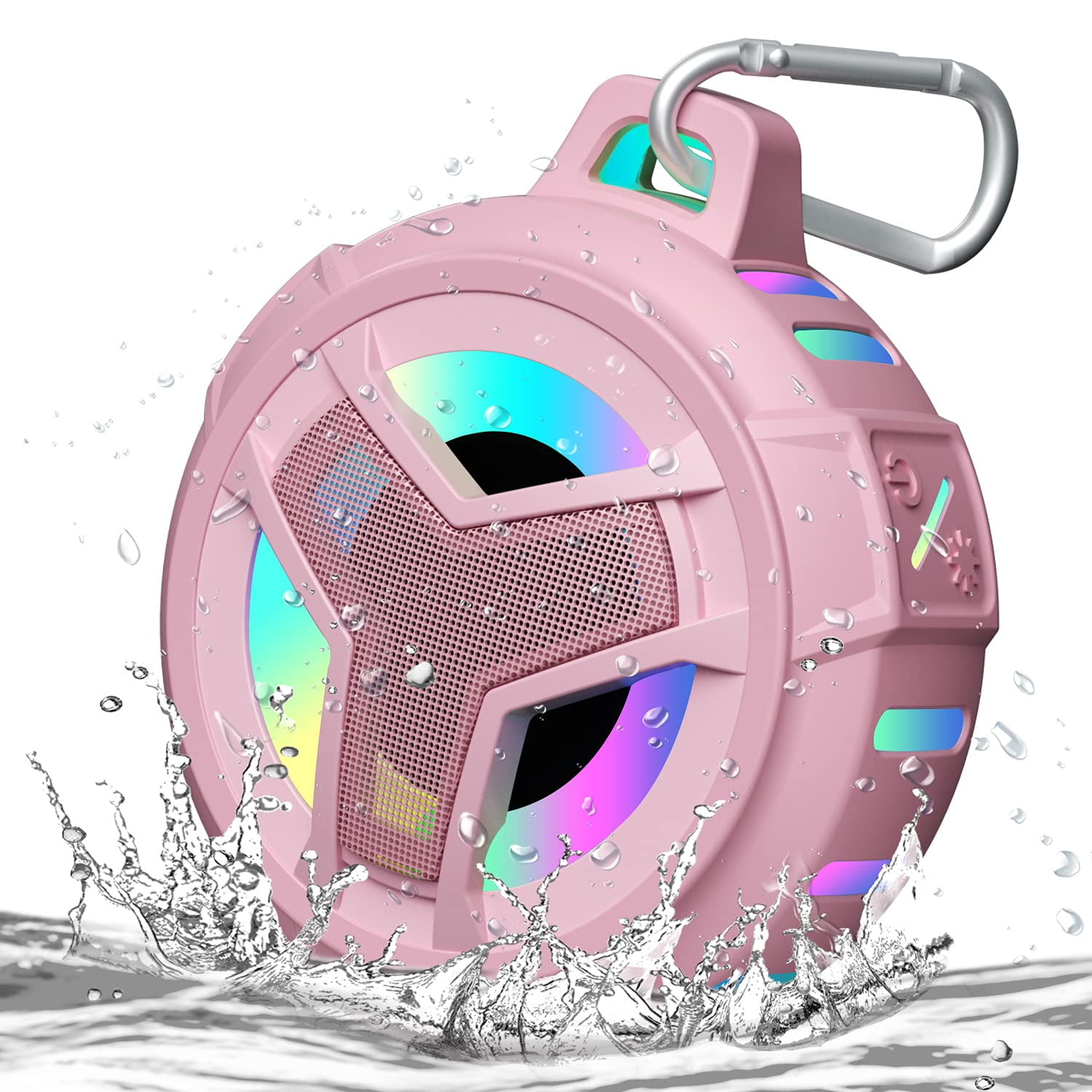 Altavoz De Ducha Bluetooth Eboda Ip67 Impermeable Rosa