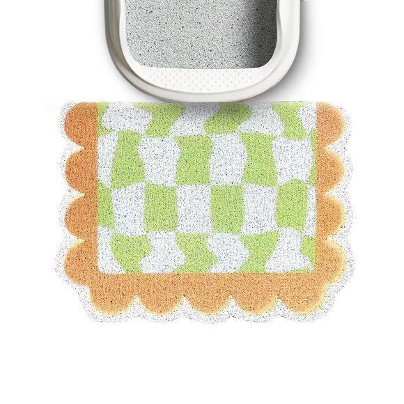 Tapete para arena Lukamoo mediano 60 x 40 cm impermeable