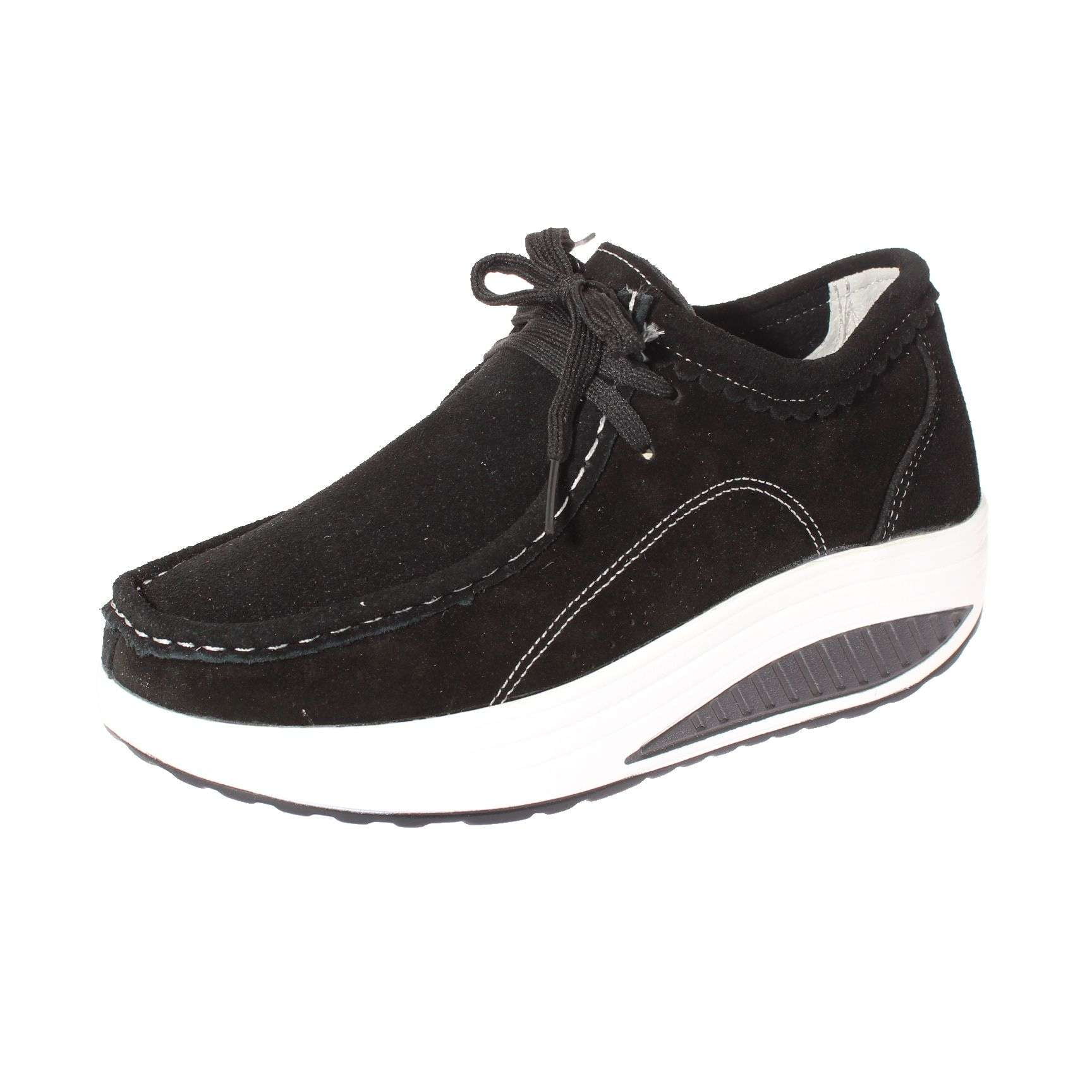 Mocasín Confort Negro Vía Franca