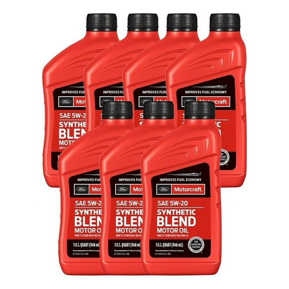 Aceite Genuino Ford Motorcraft® Sae 5w20 (7 Unidades) 6.6 Lt