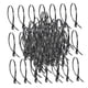 thumbnail image 3 of 100 Bridas De Nailon Con Orificio Para Tornillos, Correas De Gestión De Cables Premium De 3,6 X 150 Mm, Color Negro, 3 of 5