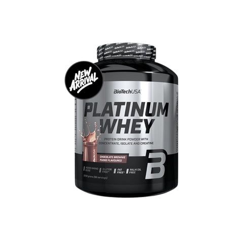 Proteina Platinum Whey 2000gr Chocolate Brownie Fudge -BIOTECHUSA
