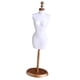 thumbnail image 4 of Soporte De Maniquí Para Exhibición De Ropa, Juguete De Simulación Para Casa De Muñecas 1/6, Casa De Muñecas De 12 ", Color Blanco, 4 of 5