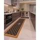 thumbnail image 3 of Set 2 Piezas Alfombra de Cocina Goma Antideslizante Diseño Estampado, 3 of 6