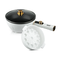 Todostore - Vaporera Olla Multifuncional Eléctrica Sarten Antiadherente