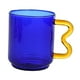 thumbnail image 2 of Taza De Cristal Colorida Taza De Bebida De Desayuno 15 Oz Para Oficina De Agua Con Leche, 2 of 5