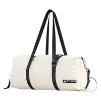 Ioensy - Bolsa De Lona De Viaje Bolsa De Equipaje Resistente Para Canotaje Pesca Mochilero Blanco L