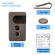 thumbnail image 4 of Control remoto para abrepuertas de garaje 41AB050 41AC050 41AS050 41AC150 41AB150 41AC175 HBW2028 para LiftMaster, Chamberlain, Sears Craftsman, con botón de aprendizaje morado, 315 MHz, 4 of 5