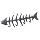 thumbnail image 1 of Toallero Con Forma De Espina De Pescado, Elegante Llavero Para Jardín, Patio, Baño, 32,5 X 15 X 5 Cm, 1 of 5