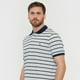 thumbnail image 3 of Polera Hombre Piqué Rayas Blanco Corona, 3 of 5
