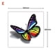 thumbnail image 1 of 3D Tattoo Sticker, Y2k Style Colorful Butterfly Realistic Pattern, Waterproof Temporary Tattoos For Men And Women, 1 of 3