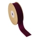 thumbnail image 3 of 5 yardas de 1 "ancho rollo de cinta de terciopelo para manualidades bricolaje broches para el cabello amaranto, 3 of 5
