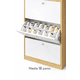 thumbnail image 3 of Mueble Zapatero organizador Velux 18 Pares Blanco con madera Reforzado 15mm, 3 of 8