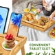 thumbnail image 3 of Mesa Lesnople de bambú para desayuno con patas plegables, 3 of 7