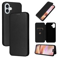 Foxdock - Funda Flip Para Iphone 16 - Funda Magnética De Negocios, Funda Protectora Delgada