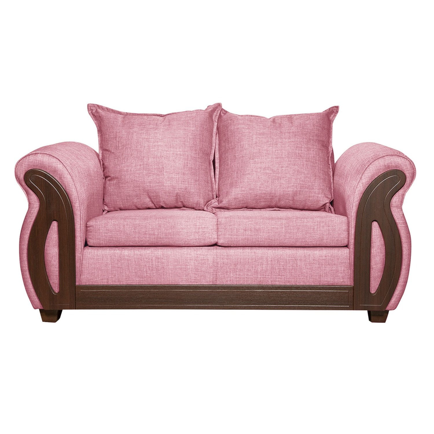Ruzam Mobel - Sofá 2 Cuerpos Isidora Palo Rosa