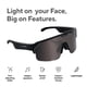 thumbnail image 3 of Gafas de sol Smart Audio CHAMELO Music Shield, color negro mate, 3 of 8