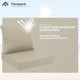 thumbnail image 5 of Juego de cojines para asiento exterior Favoyard impermeable 56 x 61 cm, 5 of 6