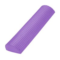 Ioensy - Rodillo De Espuma Semicircular Masaje Yoga Pilates Fitness Equilibrio Yoga Púrpura 30 Cm