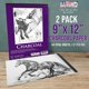 thumbnail image 2 of Cuaderno de bocetos U.S. Art Supply 23x30 cm 32 hojas, 2 of 6