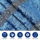 thumbnail image 5 of Camino de mesa estilo europeo azul 33x210 cm con lentejuelas, 5 of 6
