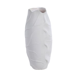 Magideal - Florero De Cerámica Alto Maceta Maceta Regalos De Inauguración Centro De Escultura Decorativa Para Decoración Para Hogar Piso Oficina Familiar Diámetro Grueso