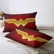 thumbnail image 4 of Wonder Woman Bedding Sets Cartoon Duvet Cover Lightweight 3 Piece Bet Sets for Kids Boys Girls, 4 of 5