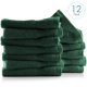 thumbnail image 2 of Toallita Hearth & Harbor, 100% algodón, 13 x 13 cm, 12 unidades, color verde, 2 of 8