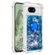 thumbnail image 2 of Funda Para Google Pixel 8a Con Brillo Líquido, Protección Completa Y Soporte De Anillo Giratorio, 2 of 4