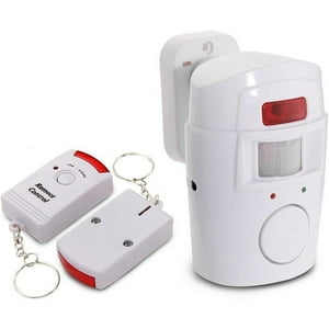 Genérico - Alarma Inalámbrica Sensor Movimiento 105Db Casa Oficina