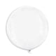 thumbnail image 2 of 1 pcs 24 '' globos claros redondos del partido del banquete de boda del cumplea?os del confeti del globo, 2 of 3