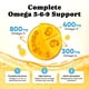 thumbnail image 2 of Suplemento Omega 3-6-9 para perros BuddyCheer con aceite de salmón, 180 masticables blandos, 2 of 9