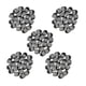 thumbnail image 1 of 100 unids camping cintura correas hebillas clips correas hebillas herramienta al aire libre 38 mm, 1 of 5