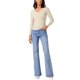 thumbnail image 2 of INSPIRE CHIC Suéteres de Punto con Cuello en V para Mujer, Botones Fruncidos 2025, Manga Larga, Cruzado, Ajuste Ceñido, Talla XS, Beige, 2 of 6