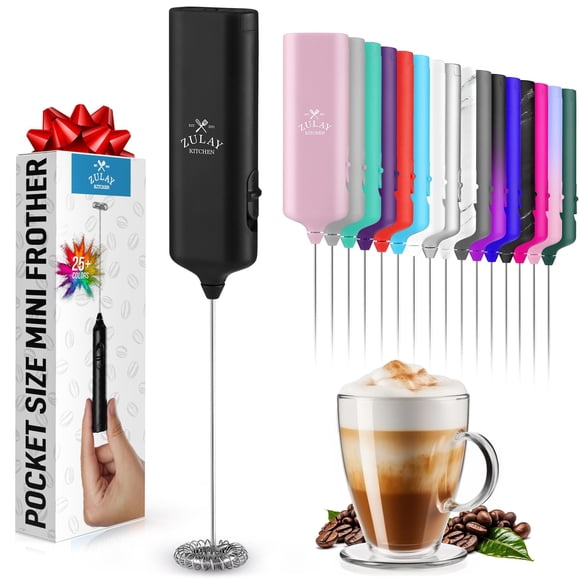 Espumador de Leche Zulay Kitchen 18 cm Negro a Pilas